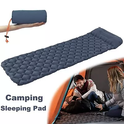 Self Inflating Mattress Sleeping Pads Mat Foldable Air Bed Camping Camp Hiking • $52.99