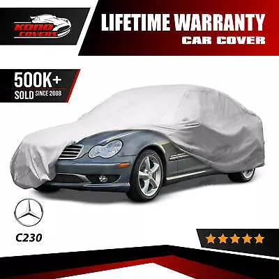 Mercedes-Benz C230 Coupe 5 Layer Waterproof Car Cover 2002 2003 2004 2005 • $52.95