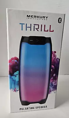 Bluetooth Speaker Merkury Innovations Thrill Color Changing Lights Rechargeable • $19.35