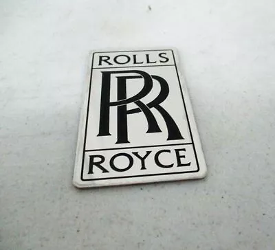 For Vintage Car Rolls Royce Radiator Grill Top Bonnet Hood RR Brass Silver • $84.30