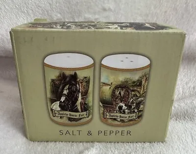 Gypsy Caravan Romany Wagon Vardo Traveller China Salt And Pepper Pots  • £16