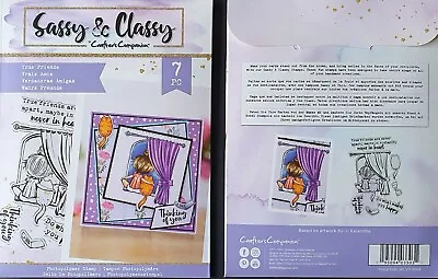 £6.75 • Buy Crafter's Companion Sassy & Classy Clear Stamps CHOOSE From 4 Options