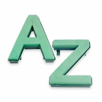 Oasis® Clip On Funeral Tribute Name Foam Letters Naylorbase® A To Z Plus Bar Set • £19.99