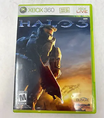 $6.95 • Buy Case And Manual Only NO GAME Halo 3 Xbox 360 Authentic Original Label
