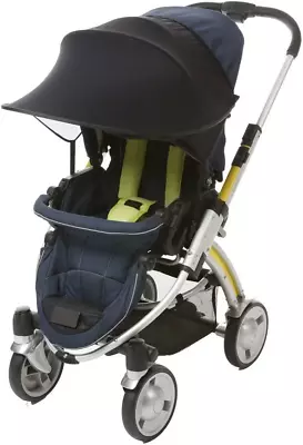 Pram Sun Shade Cover Universal Baby Stroller Awning UPF50+ Pram Buggy Sun Canopy • £4.99