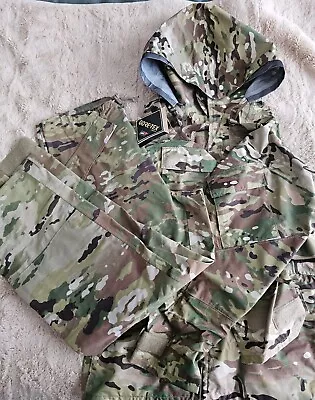 Small - OCP Military Jacket & Pants APEC Multicam Camouflage Gore Tex NEW • $128.99