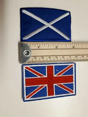 £2.55 • Buy British Flags Iron On/Sew On Applique Motifs