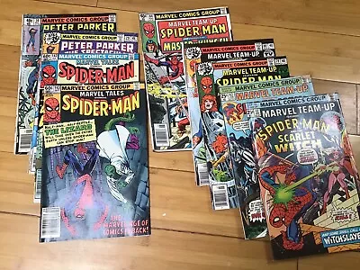 Marvel Team Up Marvel Tales All Spider-Man Lot Of 9￼ • $12