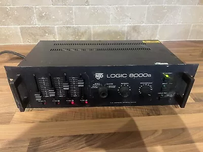 NJD Logic 8000s Sound To Light Disco Controller Chaser Rack Mounted • £48