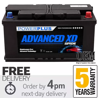 FIAT DUCATO MOTORHOME Car/van Battery 019xd TYPE 100ah 900cca 5year Warranty • £110