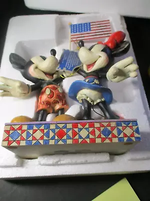 Disney Traditions Enesco Mickey And Minnie Goodwill Ambassadeurs • $9.50