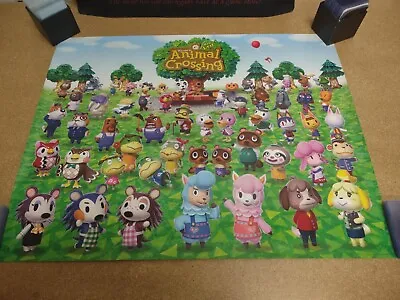 Club Nintendo Animal Crossing New Leaf Poster Set #82655A & #83213A • $85