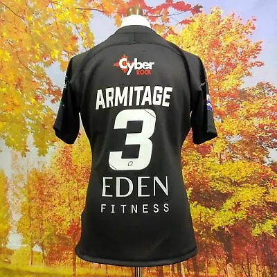 Guy Armitage London Broncos Player Issue Black Home 2020 Shirt. UK Men's Size XL • £60