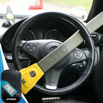 Stoplock Original Steering Wheel Lock High Security Anti-Theft Car Van.Dash Mat✅ • £37.89