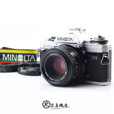 [MINT] MINOLTA X-700 Silver Body 35mm Film Camera MD 50mm F/1.7 Lens From JAPAN • $249