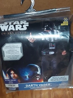 $39.95 • Buy Star Wars Adult DARTH VADER Costume Brand New XL/EG/(36-38)