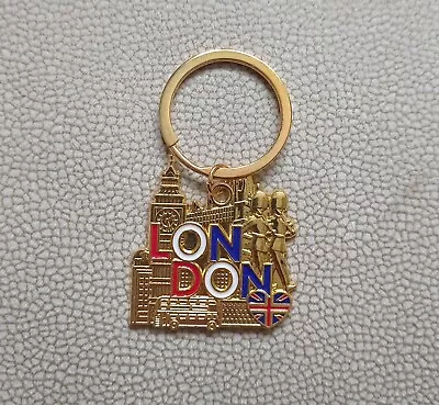 London Souvenirs Key Rings British Gift Big Ben Union Jack Different Colours  • £1.50