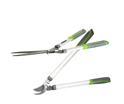 Aluminium Bypass Loppers & Aluminium Straight Edge Garden Shears • £19.99