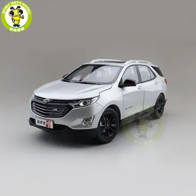 1/18 Diecast Model Car Friends Gifts For Chevrolet EQUINOX Red Line Silver Color • $47.60