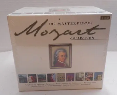 Mozart 100 Masterpieces 10-CD Collection Music Box Set Factory Sealed NEW • $24.95