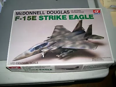 RARE 1/72 IDEA MODELS McDONNELL DOUGLAS F-15E STRIKE EAGLE • $15