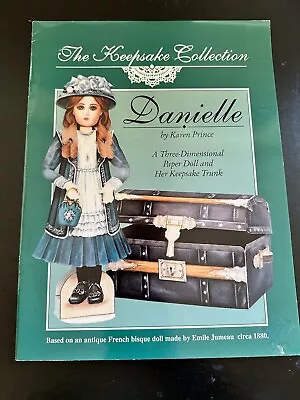 The Keepsake Collection Danielle Paper Doll 3D & Her Keepsake Trunk Karen Prince • £2.99