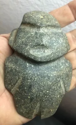 Pre-Columbian Mezcala Stone Figure 4in. Olmec Mayan Aztec. Make An Offer • $249