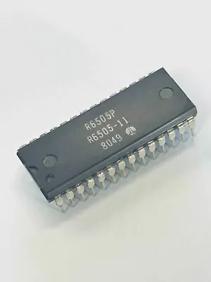 Rare MOS/Rockwell 6505 Microprocessor R6505P - Early DC 8049 • $25