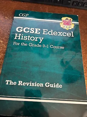 New GCSE History Edexcel Revision Guide - For The Grade 9-1 Course By CGP Books • £2