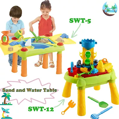 £15.99 • Buy DeAO Sand And Water Table Playset Sandpit Outdoor Activities Beach Game Kids Toy
