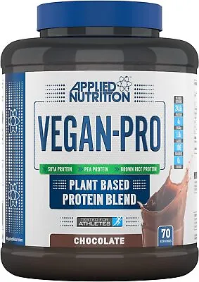 Applied Nutrition Vegan-Pro RENAMED Critical-Plant Protein 1.8kg SAME FORMULA • £34.99