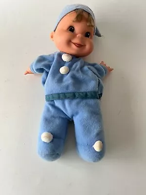 Vintage Mattel Blue Bean Puppet Boy 1973 • $19.99
