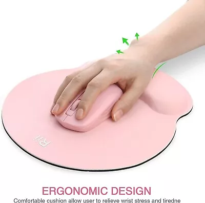 £6.99 • Buy Rii JP600 Mouse Pad With Wrist Rest Ergonomic Gaming Pad With Gel Wrist Support
