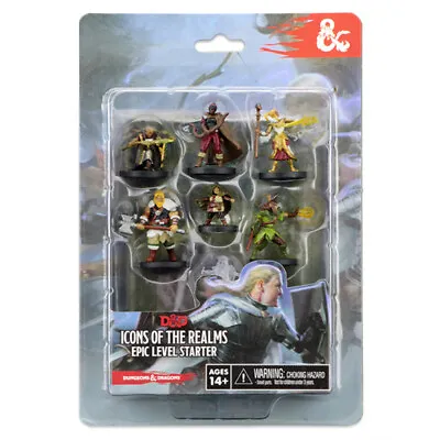 $47.95 • Buy Dungeons & Dragons: Icons Of The Realms Epic Level Starter Set Painted Figures