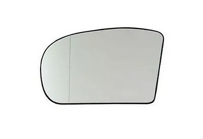 1 Piece Left Side Mirror Glass Wide Angle Heated For Mercedes W211 W203 01-07 • $18.33