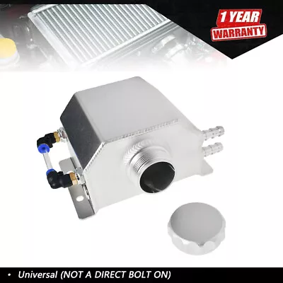 $24.99 • Buy 1L Aluminum Radiator Coolant Overflow Bottle Recovery Water Tank Reservoir