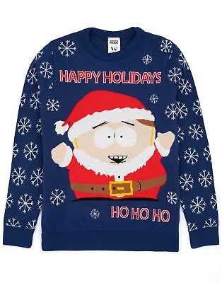 £38.99 • Buy South Park Mens Christmas Jumper Adults Eric Cartman Knitted Sweater