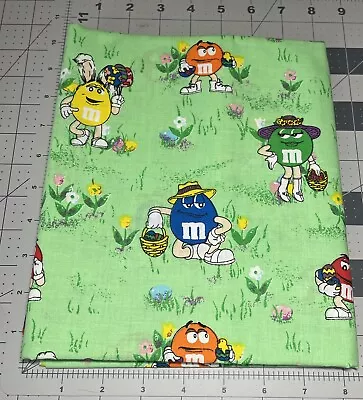 M&M Candy Easter Vintage Cotton Fabric By The Yard • $12.99