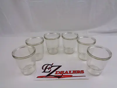 Vintage Ball Jelly Glass Jars 8 Oz. Set Of 6- No Lids • $20.99