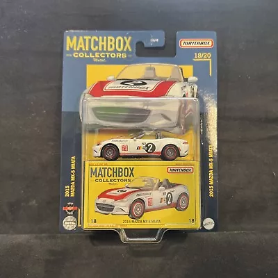 '22 Matchbox Collectors 2015 Mazda Mx-5 Miata No. 18/20 • $5