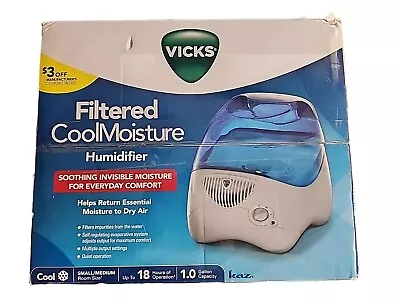 Vicks V3100-CAN 1.0Gal Cool Mist Humidifier • $20