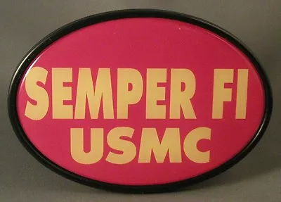 Semper Fi USMC Trailer Hitch Cover US Marine Corps Motto NEW Truck RV Car Tow • $15.95