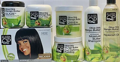 £6.49 • Buy Elasta QP Olive Oil And Mango Butter Anti Breakage Hair Care Full Range