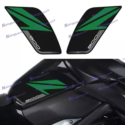 For Kawasaki Z900 2017-2023 Anti-slip Sticker Side Tank Pad Protection Knee Grip • £21.59