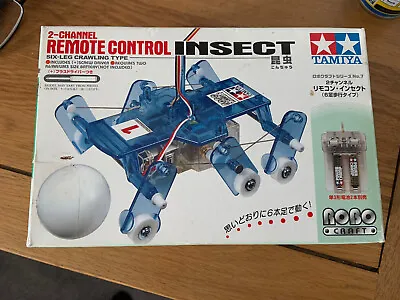 Tamiya ROBO Model Craft Mechanical 2 Channel Remote Control Insect Football • £21