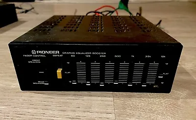 Vintage Pioneer Bp-520 7 Band Graphic Equalizer High Power Booster • $150