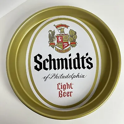 Vintage Schmidts Of Philadelphia PA Light Beer Metal Tin Tray 13” • $16.50