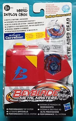 Beyblade Metal Fusion Rapid Deploy Case & Galaxy Pegasus BB-70B Hasbro Moc • $119.99