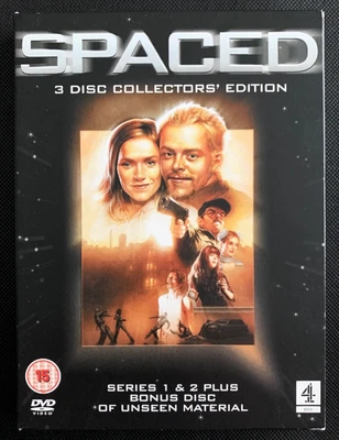 £2.99 • Buy Spaced 3 Disc Collecters' Edition DVD Series 1 & 2 Plus Bonus Items Simon Pegg