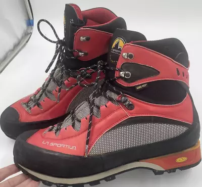 La Sportiva TRANGO S EVO GTX Gore-Tex Mountain Hiking Boots Red US 13 Vibram • $100